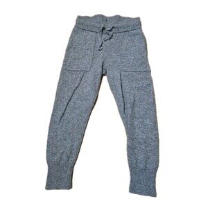 Quince Mongolian Cashmere Joggers Heather Gray Minimalist 4T